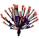 preview thumbnail 5 of 6, Haunted Hill Farm Set of 6 Battery-Operated Radiant Starburst LED Lights w/ 8 Functions and Timer
