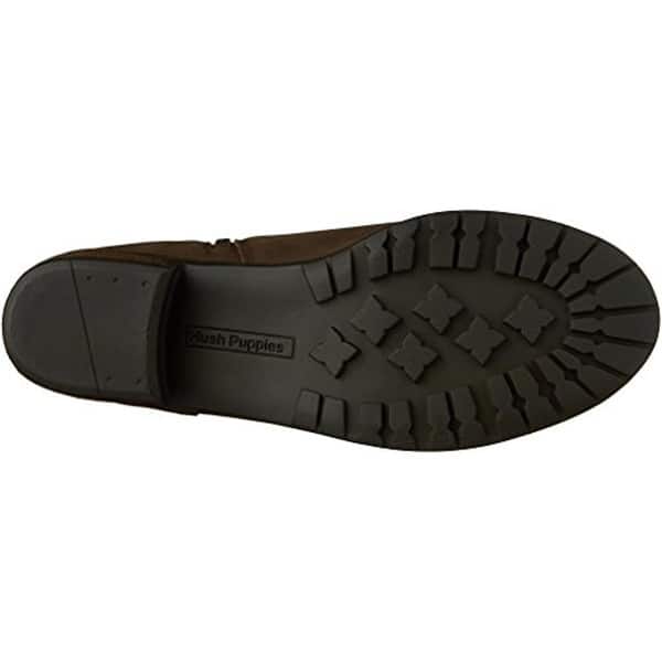 Shop Hush Puppies Womens Polished Overton Riding Boots Leather