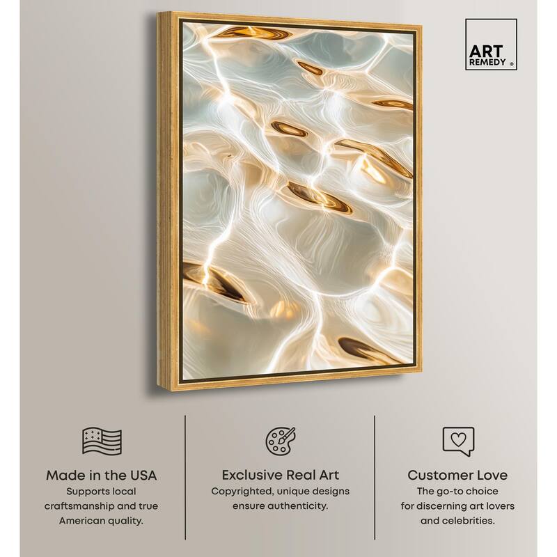 Light Reflections I Canvas by Art Remedy