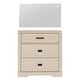 preview thumbnail 15 of 71, WAMPAT Mid Century Modern Dresser, 31.9" Tall Storage Cabinet with Drawers
