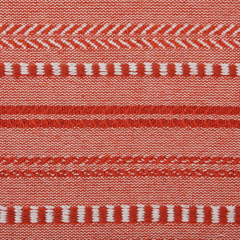 DII Black Braided Stripe Table Runner