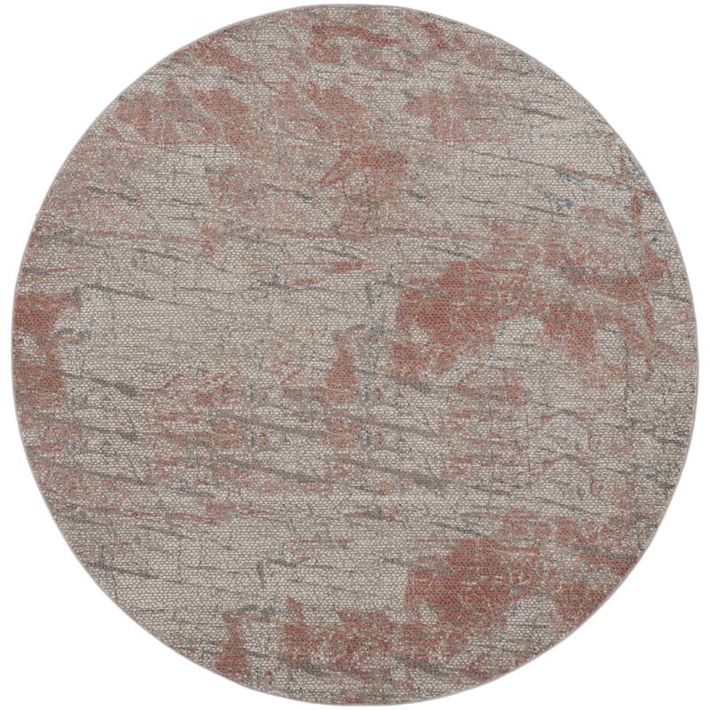 Nourison Rustic Textures Abstract Contemporary Area Rug