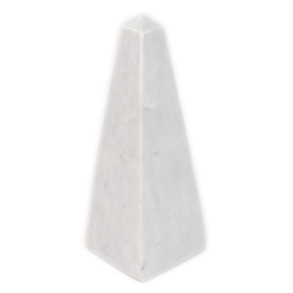 White Marble Pyramid - White