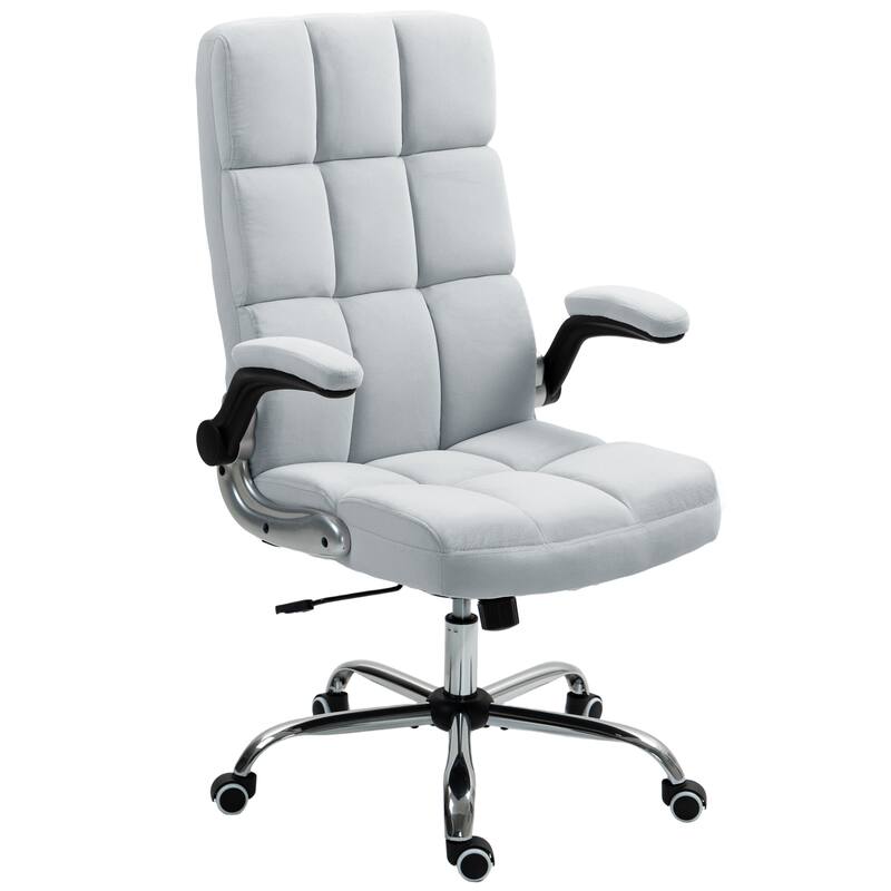 AVAWING Velvet Office Chair Executive Computer Desk Chair