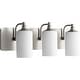 preview thumbnail 2 of 1, Quorum International Celeste 3 Light 24-1/2" Wide Bathroom Vanity Satin Nickel