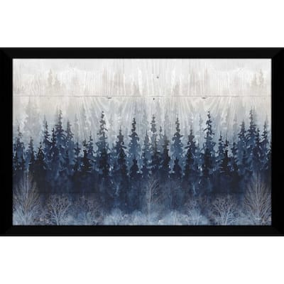 "Misty Indigo Forest" by Carol Robinson Print on Acrylic