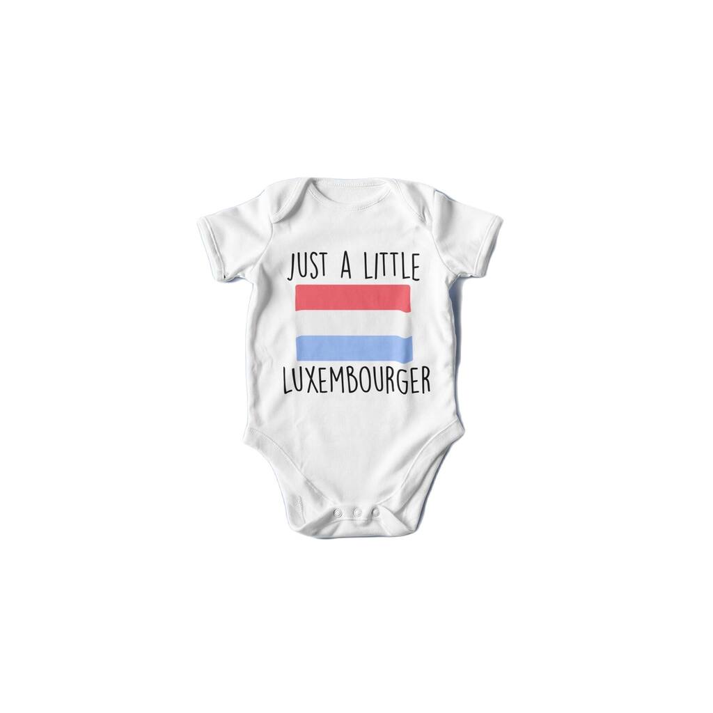 Luxembourg - Baby Boy Girl Clothes Infant Bodysuit Funny Cute Newborn