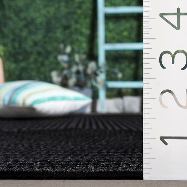 dimension image slide 8 of 10, SAFAVIEH Handmade Braided Country Casual Lavada Rug