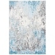 preview thumbnail 18 of 19, SAFAVIEH Tulum Laufey Modern Abstract Rug 2' x 5' - Grey/Blue - Rectangle