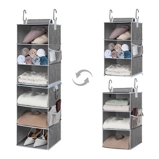 StorageWorks 6-Tier Detachable Hanging Closet Organizer