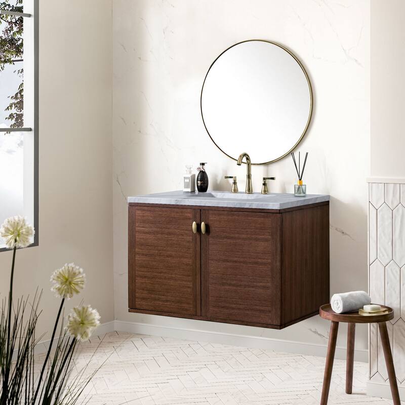 James Martin Vanities 670-V36-3CAR Amberly 36" Free Standing or Wall