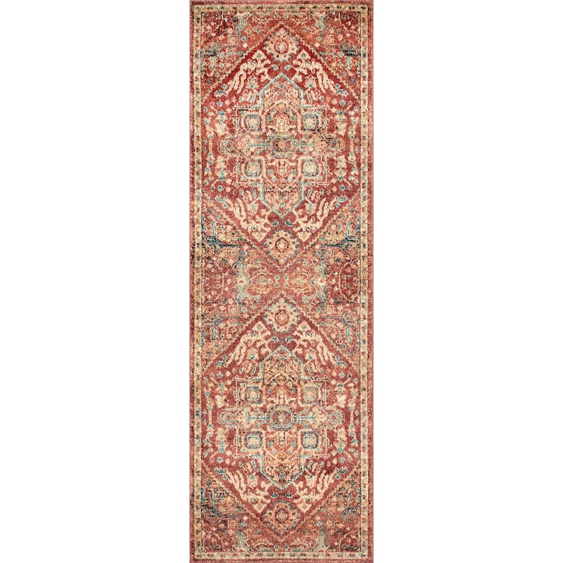 Nuloom Tabetha Tribal Medallion Area Rug