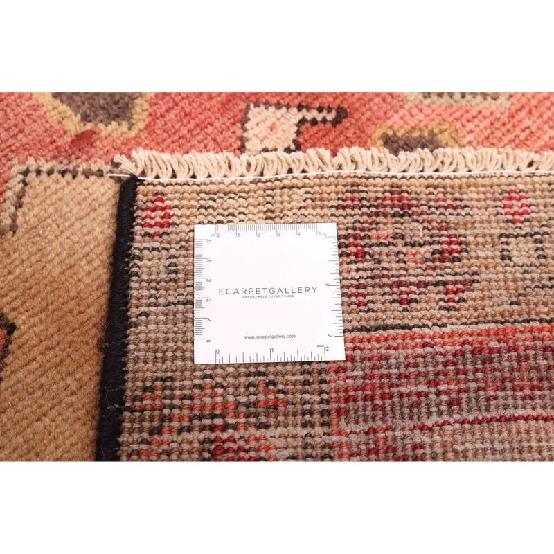 ECARPETGALLERY Hand-knotted Konya Anatolian Light Brown Wool Rug - 3'3 x 9'10