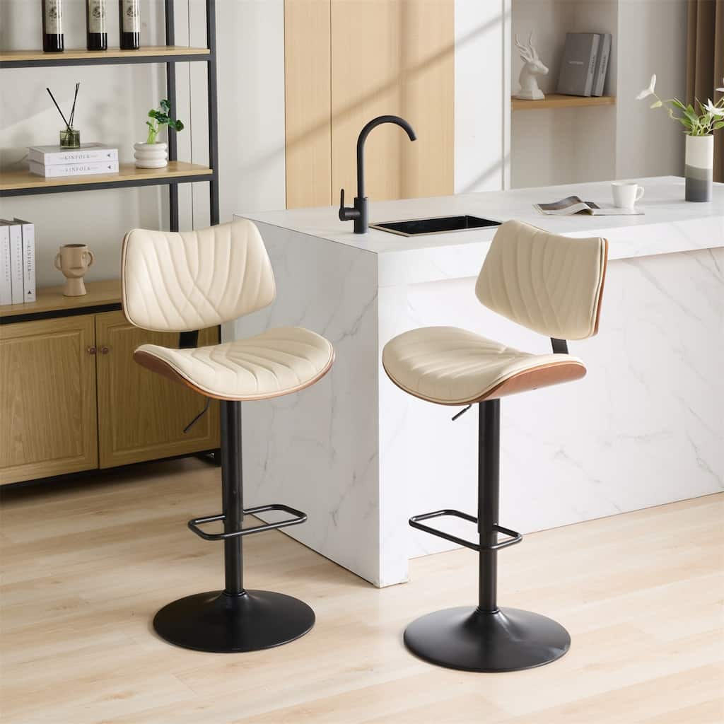 360 Swivel Adjustable Counter Height Bar Chair