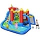 preview thumbnail 1 of 11, Costway Inflatable Bouncer Water Slide Bounce House Splash Pool without Blower