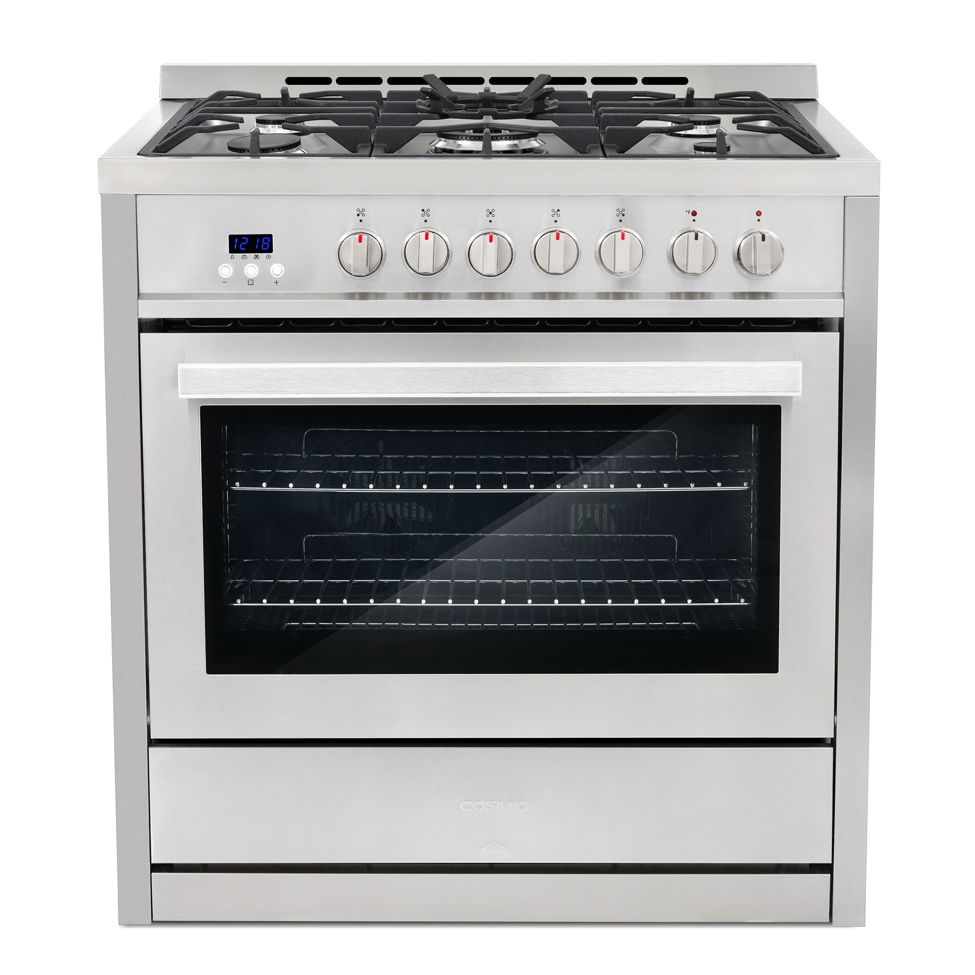 Lanbo 2.9 Cu.Ft Freestanding Electric Range with Air Fry Function,  Stainless Steel