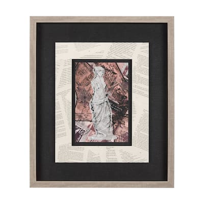 Graffiti Sculpture V Framed Art Print