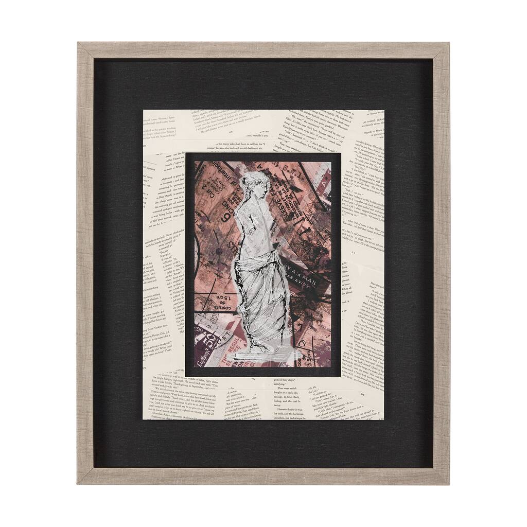 Graffiti Sculpture V Framed Art Print