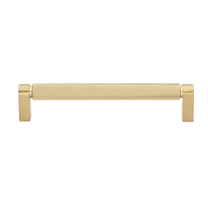 6-5/16 in. Center Knurled Bar Pull Cabinet Hardware Handle (10 Pack)