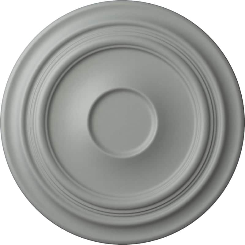 24 3/8"OD x 1 1/2"P Traditional Ceiling Medallion - No Finish