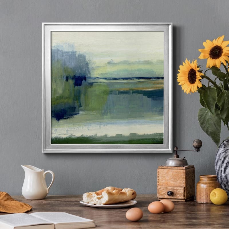 Glistening Meadow Detail I-Premium Framed Canvas - Ready to Hang