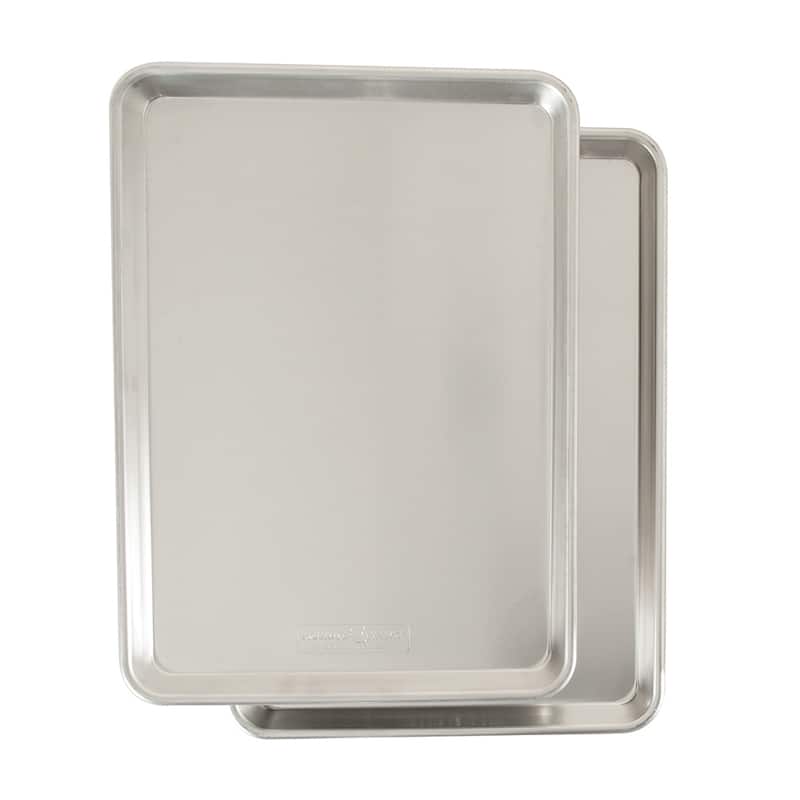 Nordic Ware Naturals Bakers Half Sheet, 2 Pack