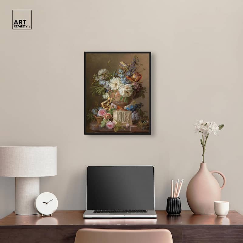 Alabaster Vase 1783 Canvas by Art Remedy