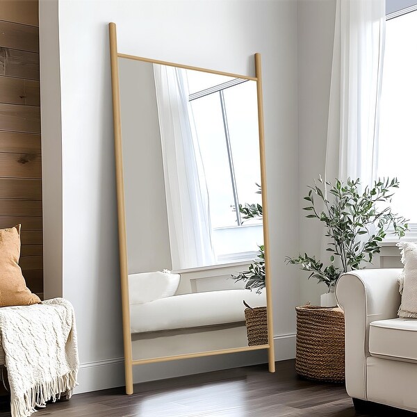鏡 LADDER MIRROR Natural / IDEE ☆LADDER MIRROR Natural｜スタンドミラー｜IDEE SHOP Online