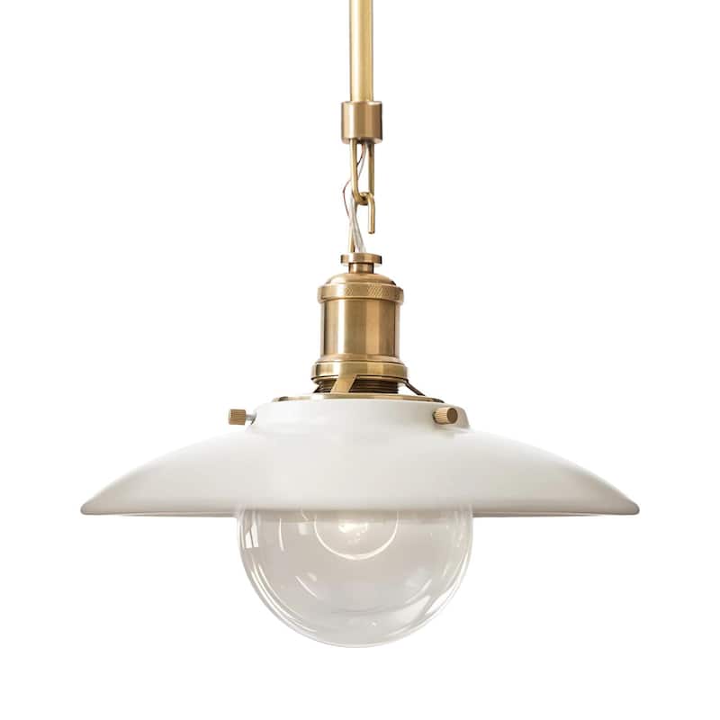 Globe Lanesra Pendant Light - White - 10"