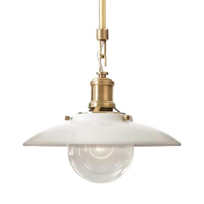 Globe Lanesra Pendant Light - White - 10"