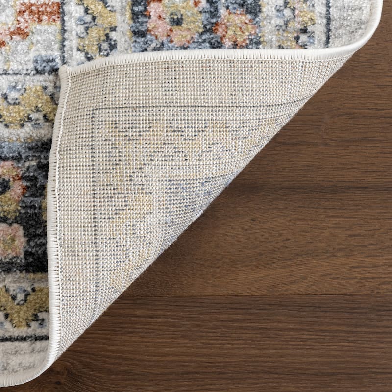Nuloom Bonia Traditional Medallion Machine Washable Area Rug