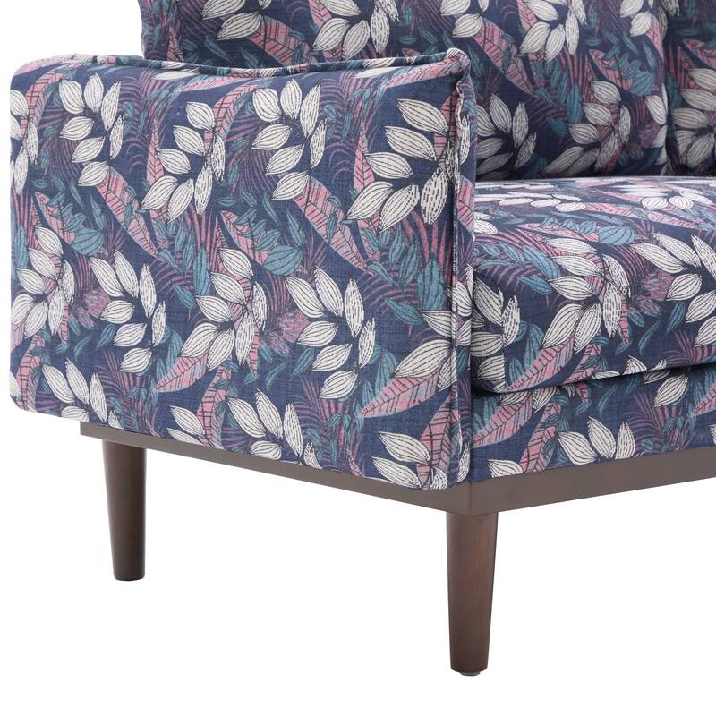 Modern Style Loveseat Sofa 75.75" Sofa Couch 2-seater Sofa with Spacious Seating Area for Living Room