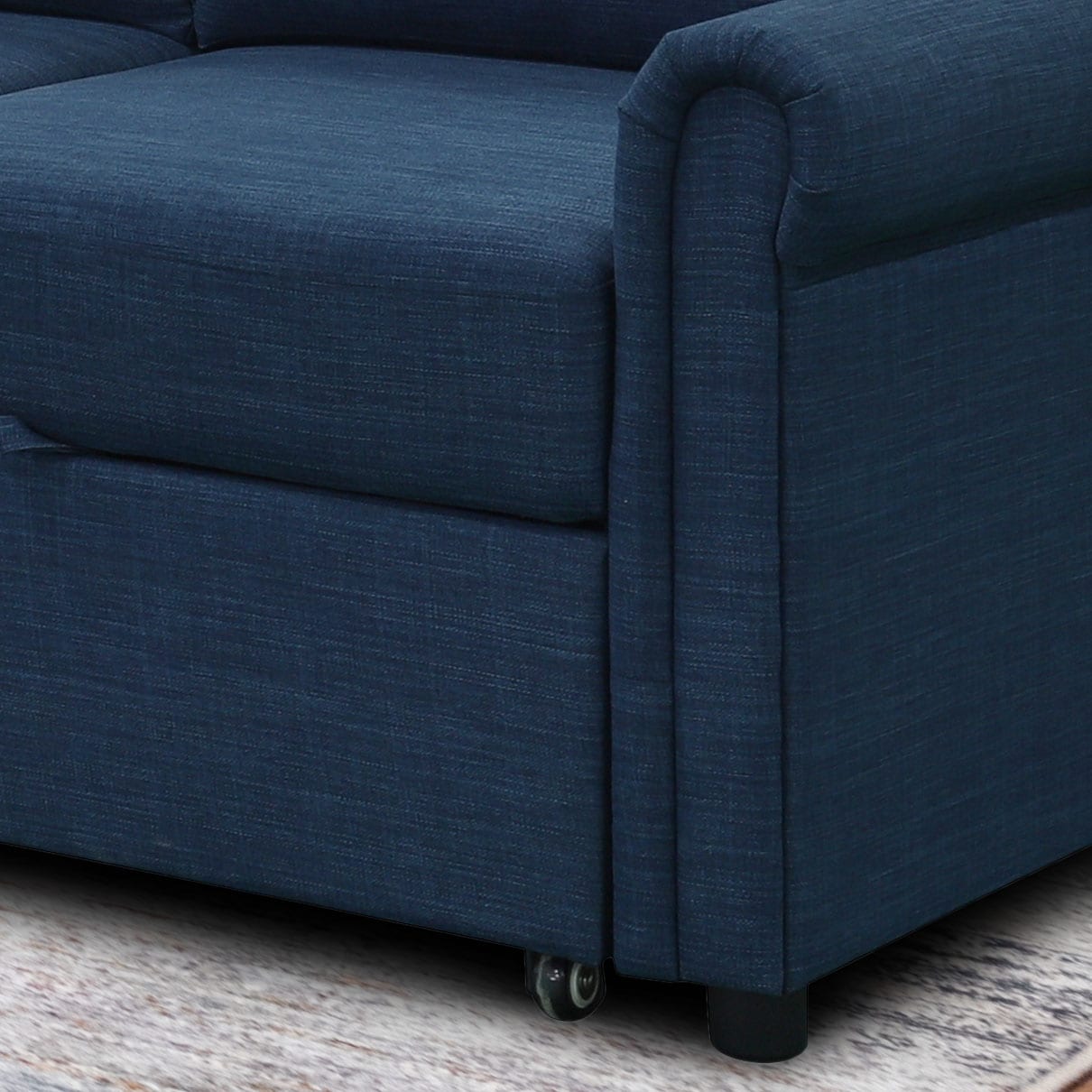 Abbyson hamilton storage sofa deals bed and reversible sectional