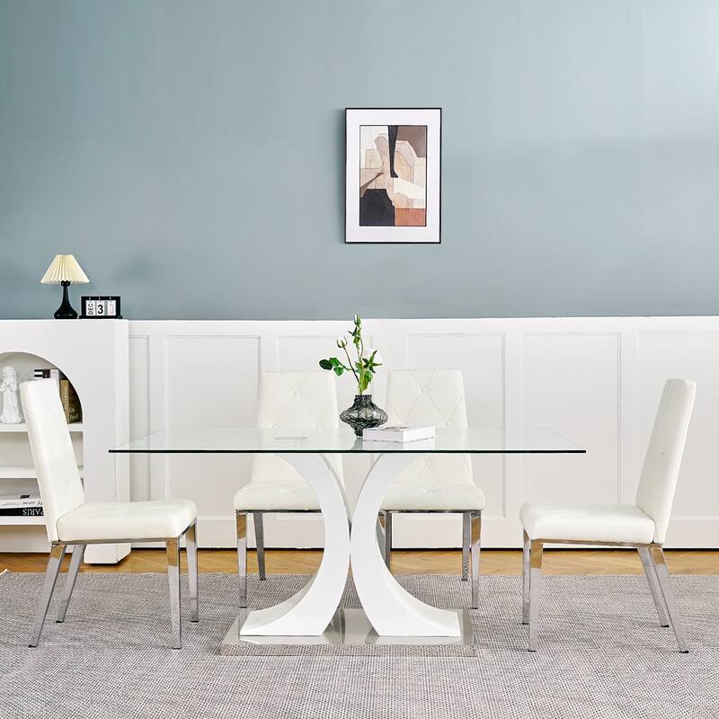 Set of 2 Modern Simple Dining Chair