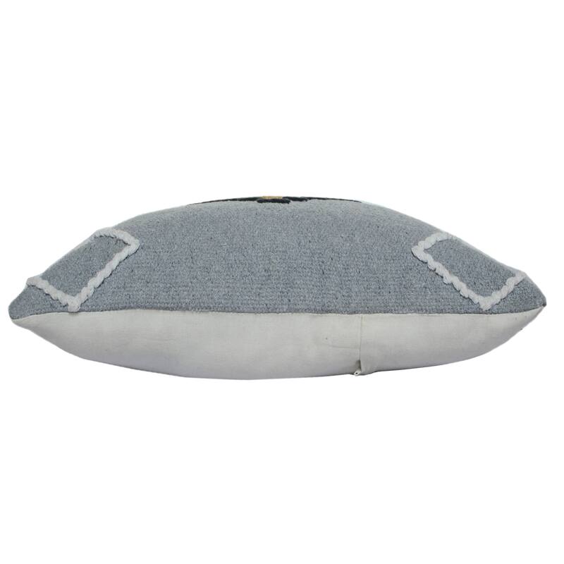 Sevita Scandinavian Diamond Motif Throw Pillow