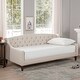 preview thumbnail 76 of 103, Silver Orchid Performance Fabric Heston Upholstered Tufted Sofa Bed