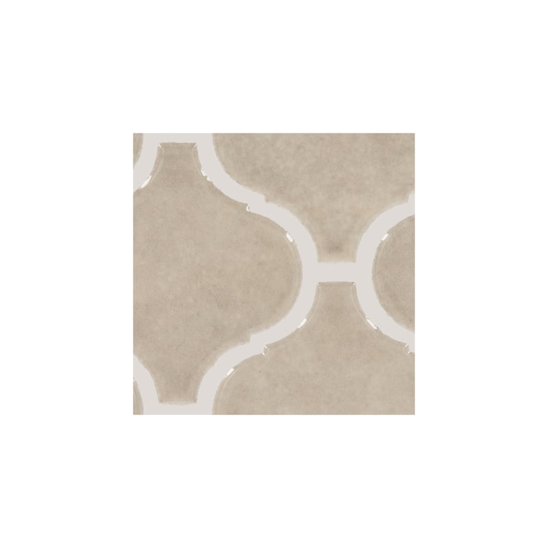 Daltile Mesmerist 3" x 3" Ceramic Arabesque Mosaic Tile (Set of 10)