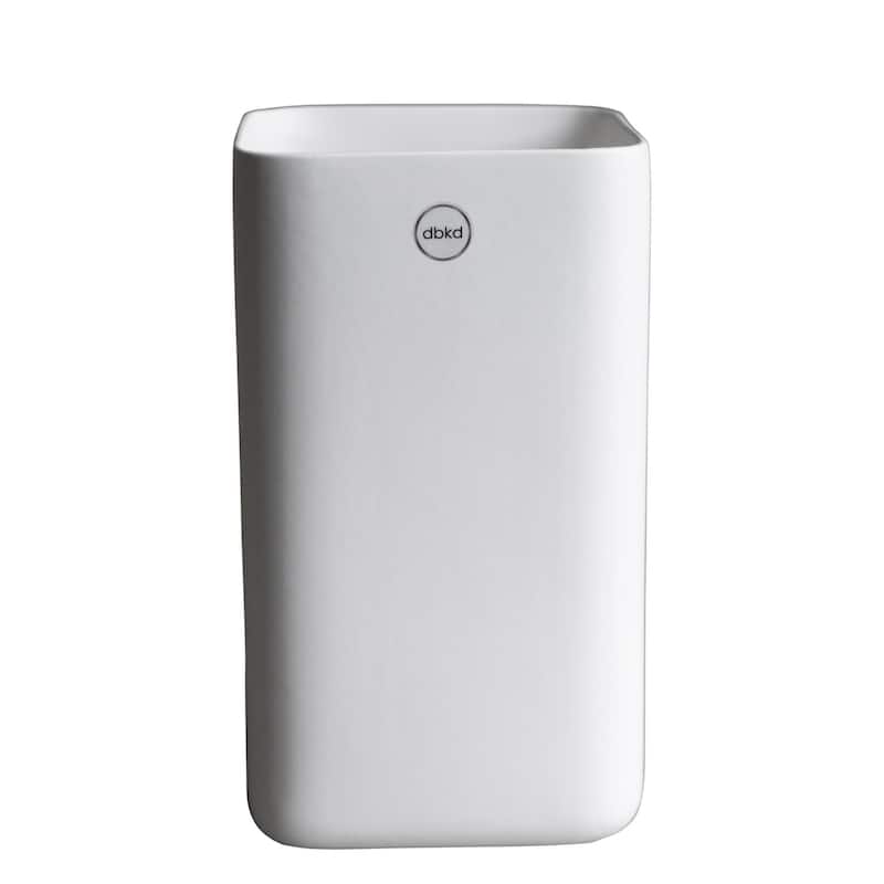 Lg. CUBE Pot White - White