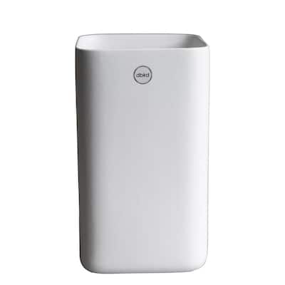 Lg. CUBE Pot White - White