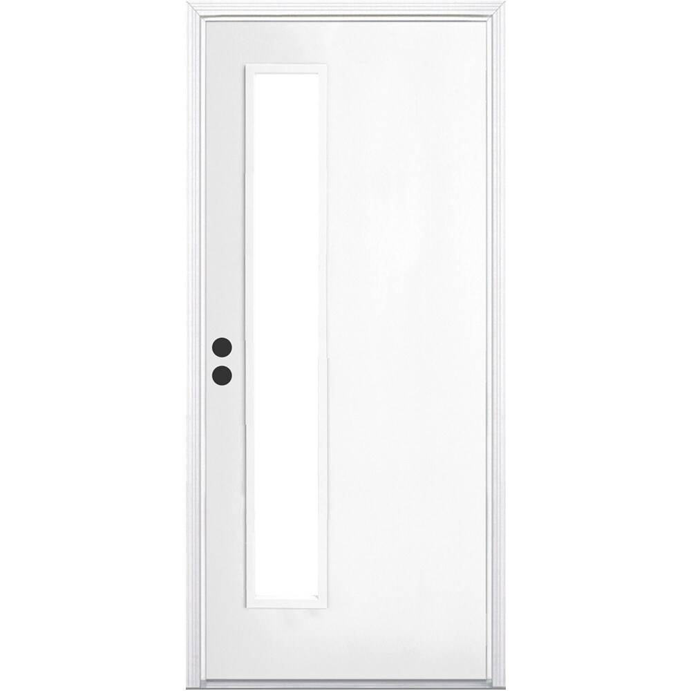 Trimlite 3068rhispcon764sc691626dm 36 By 80 Right Handed Exterior Pre Hung Entry Door With Bright Chrome Hinges And Mill Sill