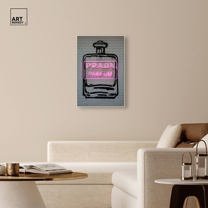Fragrance Frame Canvas by Art Remedy