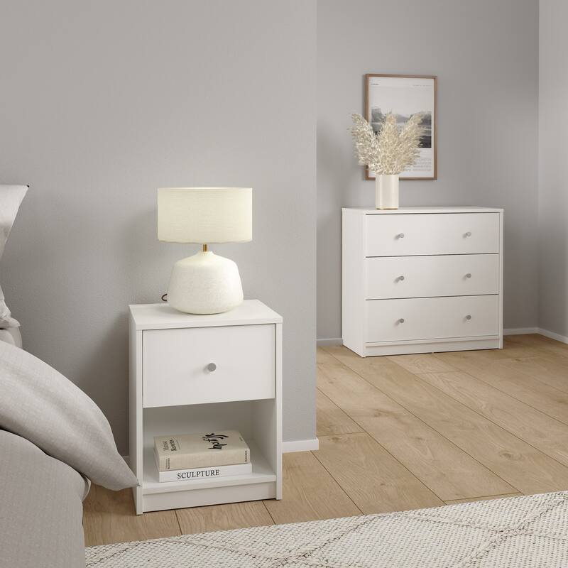 Porch & Den Zoe 3-Piece Bedroom Set - Nightstand And Chest Set Of 2