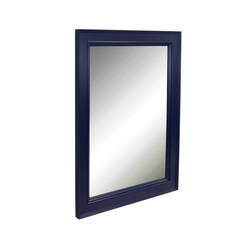 KitchenBathCollection Napa 28-inch Wall Mirror - Royal Blue