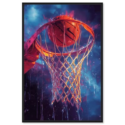 Through the Hoop Canvas by Art Remedy