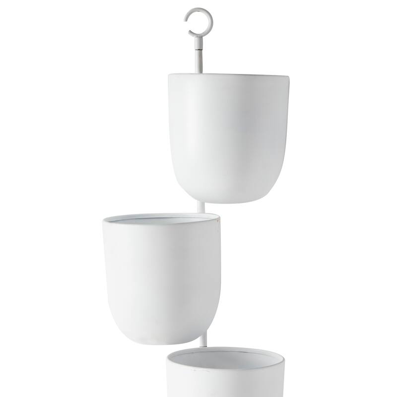 Metal Layered Wall Planter - 12 x 12 x 25