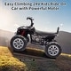preview thumbnail 3 of 23, 24V 2-Seater Ride On ATV for Kids, Electric Off-Road Vehicle with Powerful Motor, LED Lights, Music