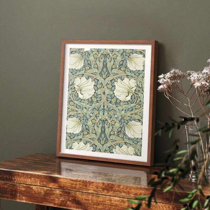 Vintage Abstract Print XXVIII -Framed Print
