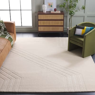 SAFAVIEH Handmade Soho Mazal Modern Wool Rug