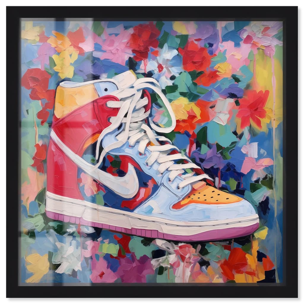 Whimsical Sneaker Shadowbox by Art Remedy