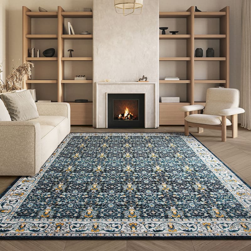 SAFAVIEH Madison Olka Vintage Boho Oriental Rug